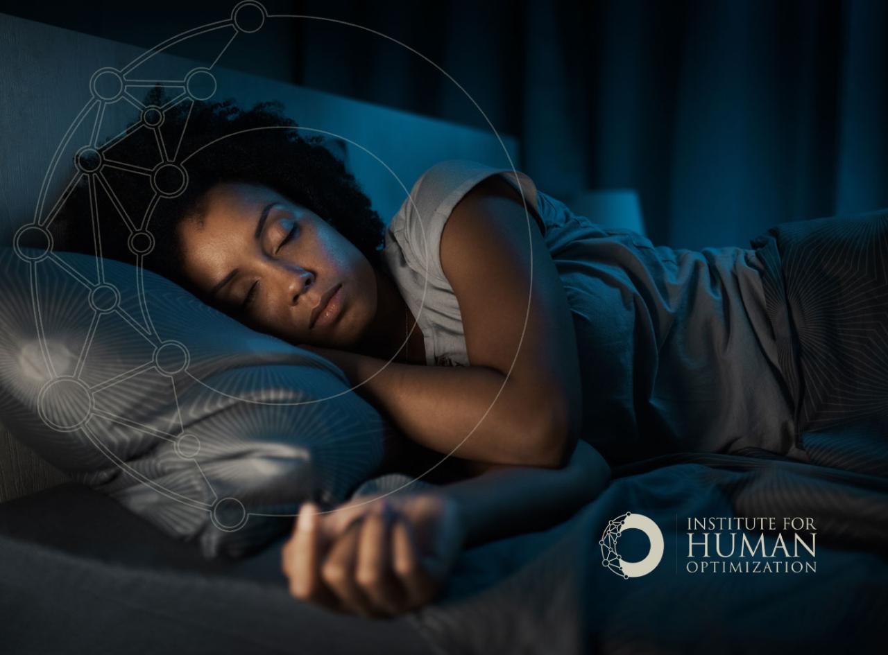 Sleep Optimization in a Hyperconnected Lifestyle