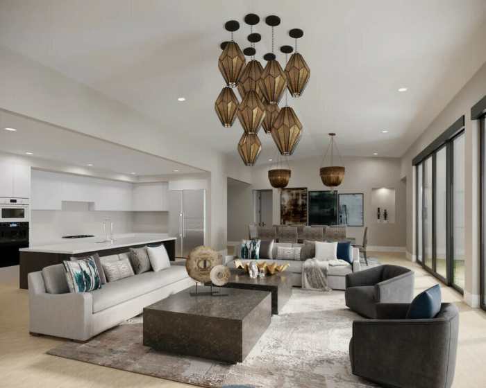 Before and After: Glam Global Style Interior Design - Decorilla Online ...